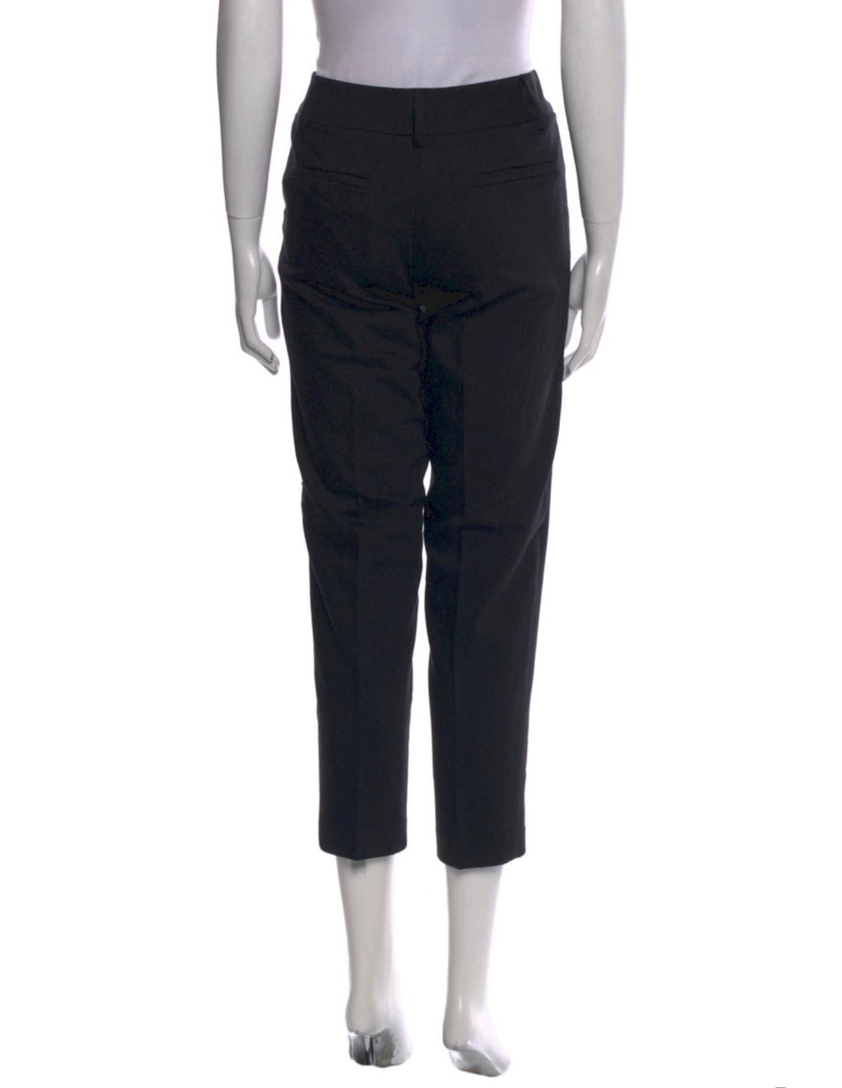 Alice + Olivia Black Straight Leg Pants
