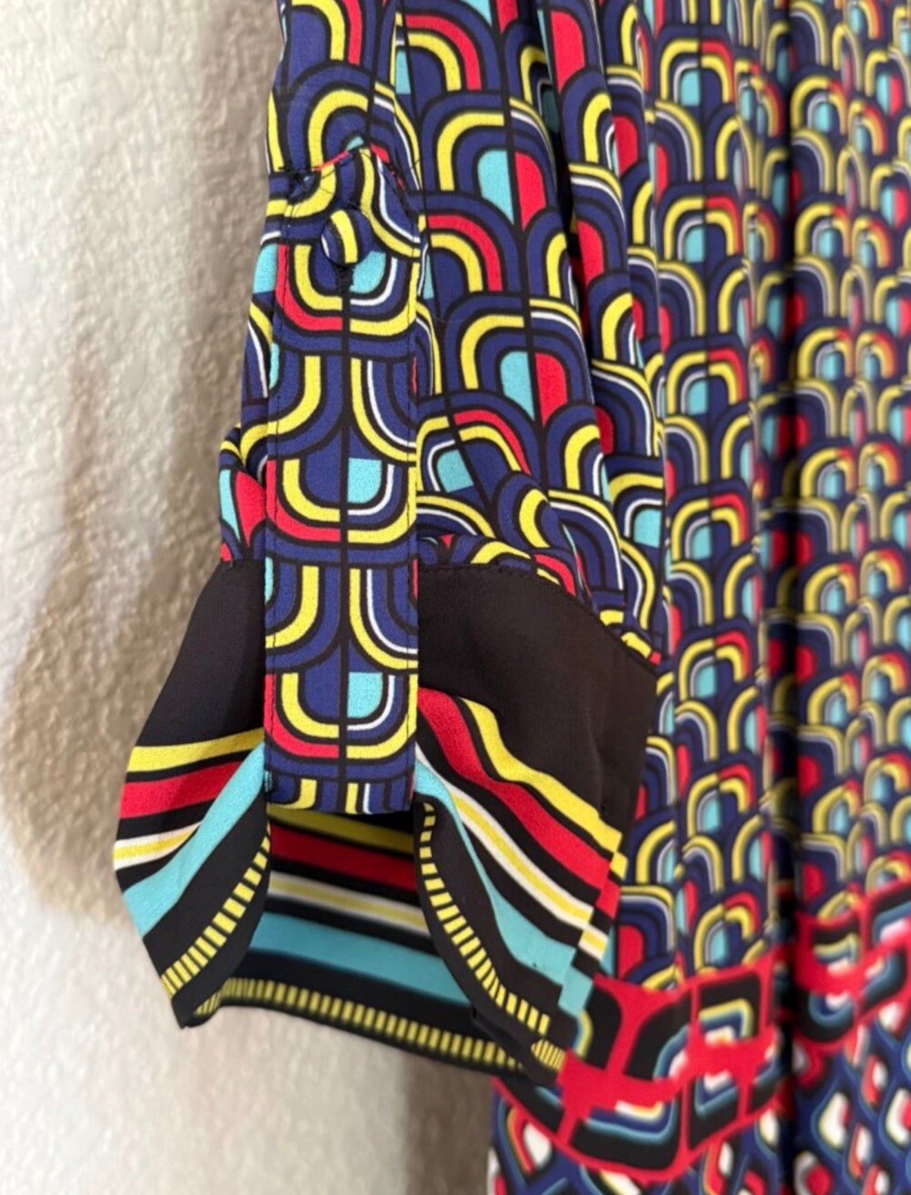 Alice + Olivia Connor Handkerchief Hem Shirtdress