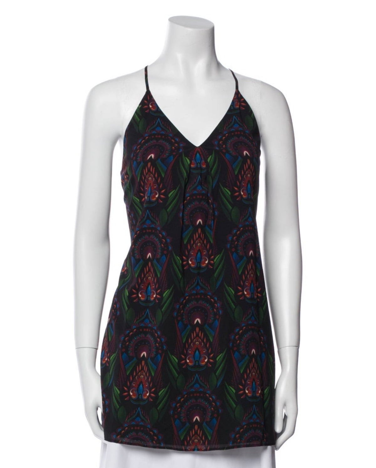 Alice + Olivia Silk Printed Tunic