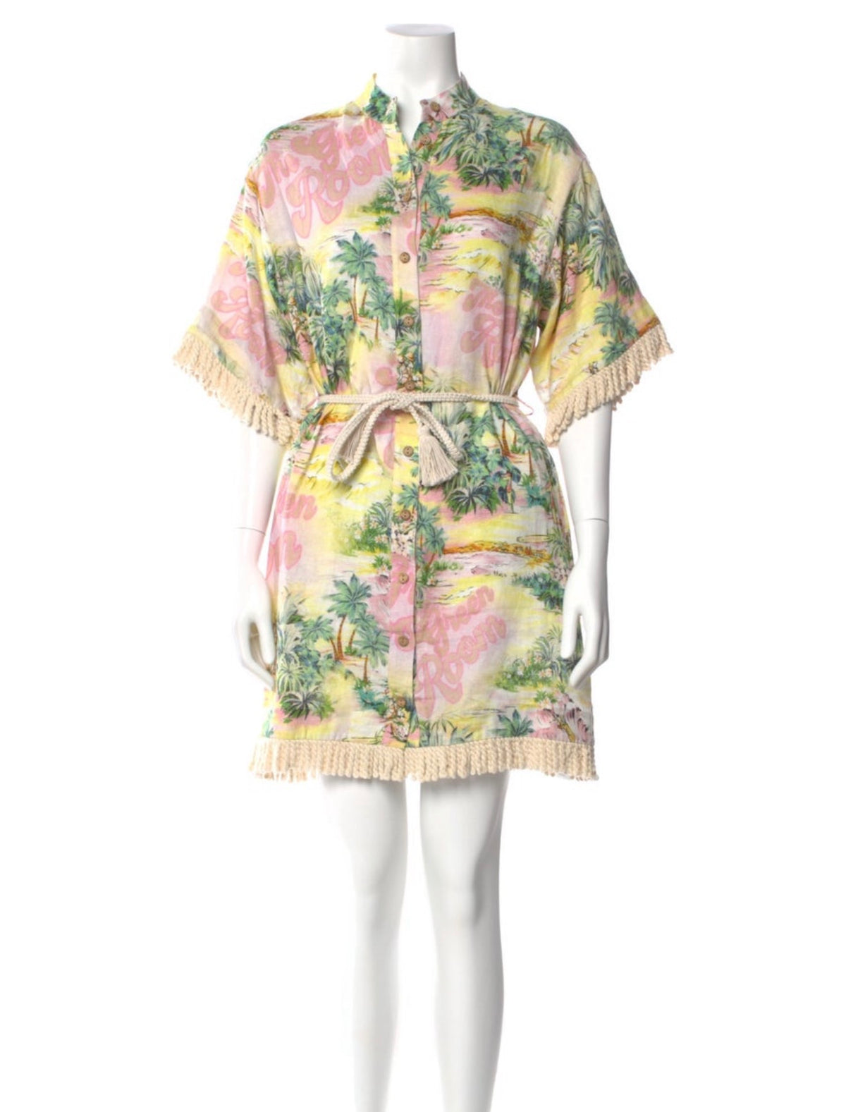 Zimmermann Linen Mini Dress