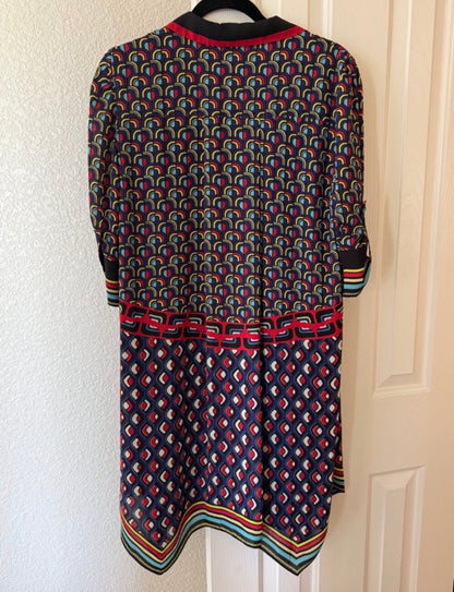 Alice + Olivia Connor Handkerchief Hem Shirtdress