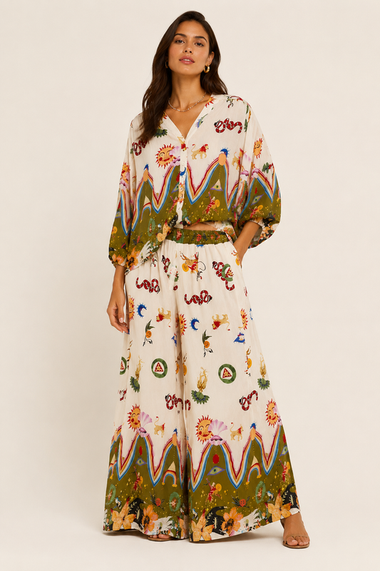 Scandal Italy Mykonos & Ilios Celestial Two-Piece Set