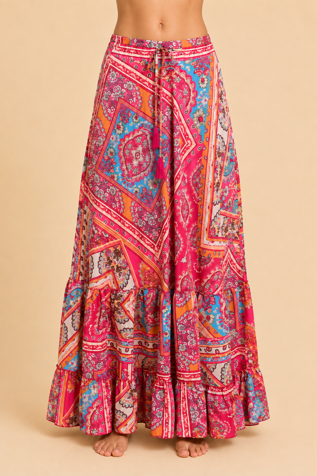Gold & Silver Paris Julia Maxi Skirt