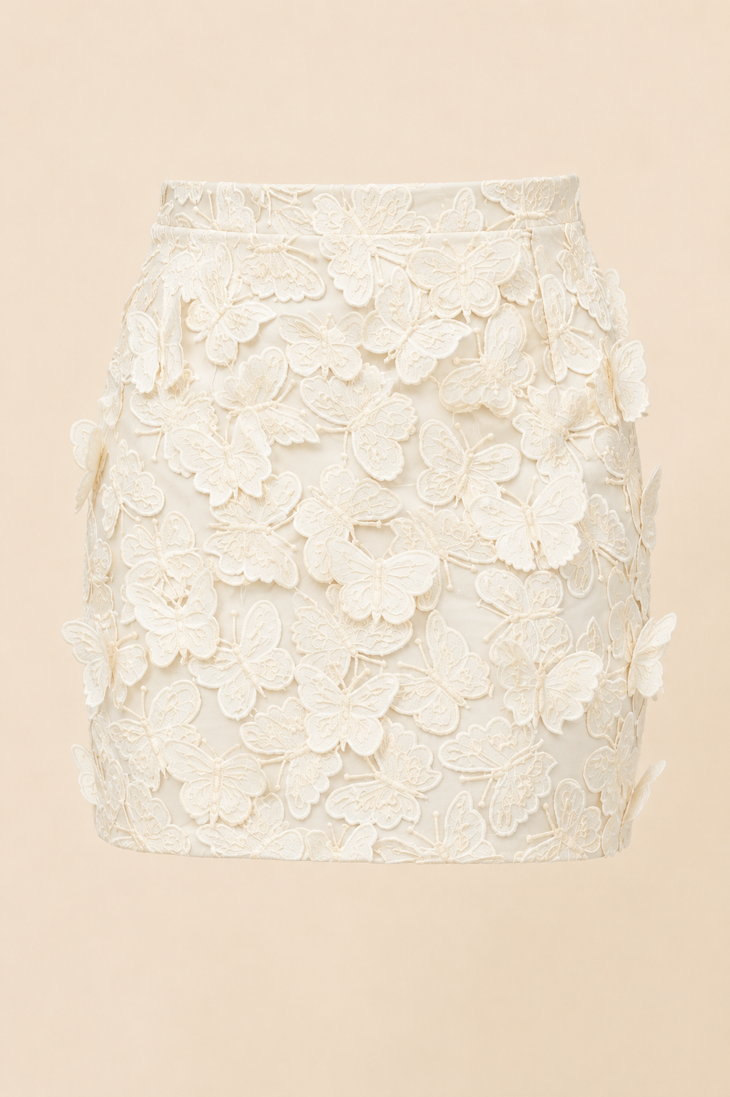 Elliatt Scarlett Butterfly Appliqué Skirt
