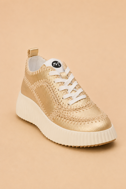 Coconuts by Matisse Nelson Platform Sneaker Gold