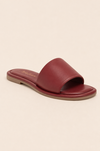Coconut by Matisse Moonlight Slide Sandal in Berry