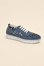 ERIC MICHAEL DOLORES WOMEN'S SNEAKER in Denim