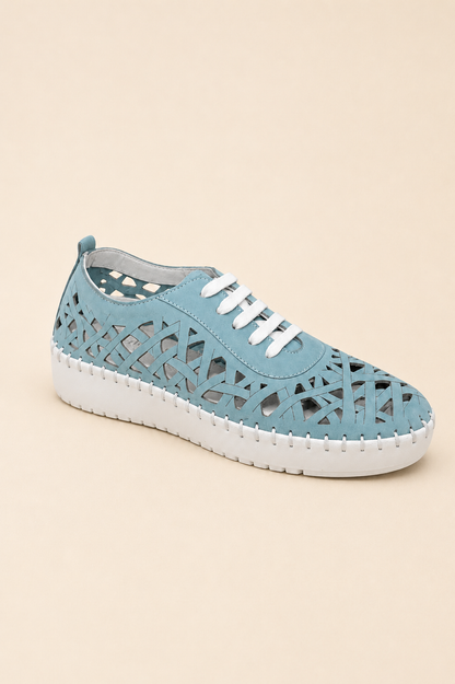 ERIC MICHAEL DOLORES WOMEN'S SNEAKER in Blue