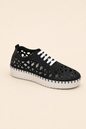 ERIC MICHAEL DOLORES WOMEN'S SNEAKER in Black