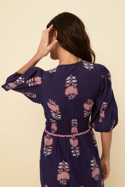 Sonmer Shop USA Magnolia dress blue