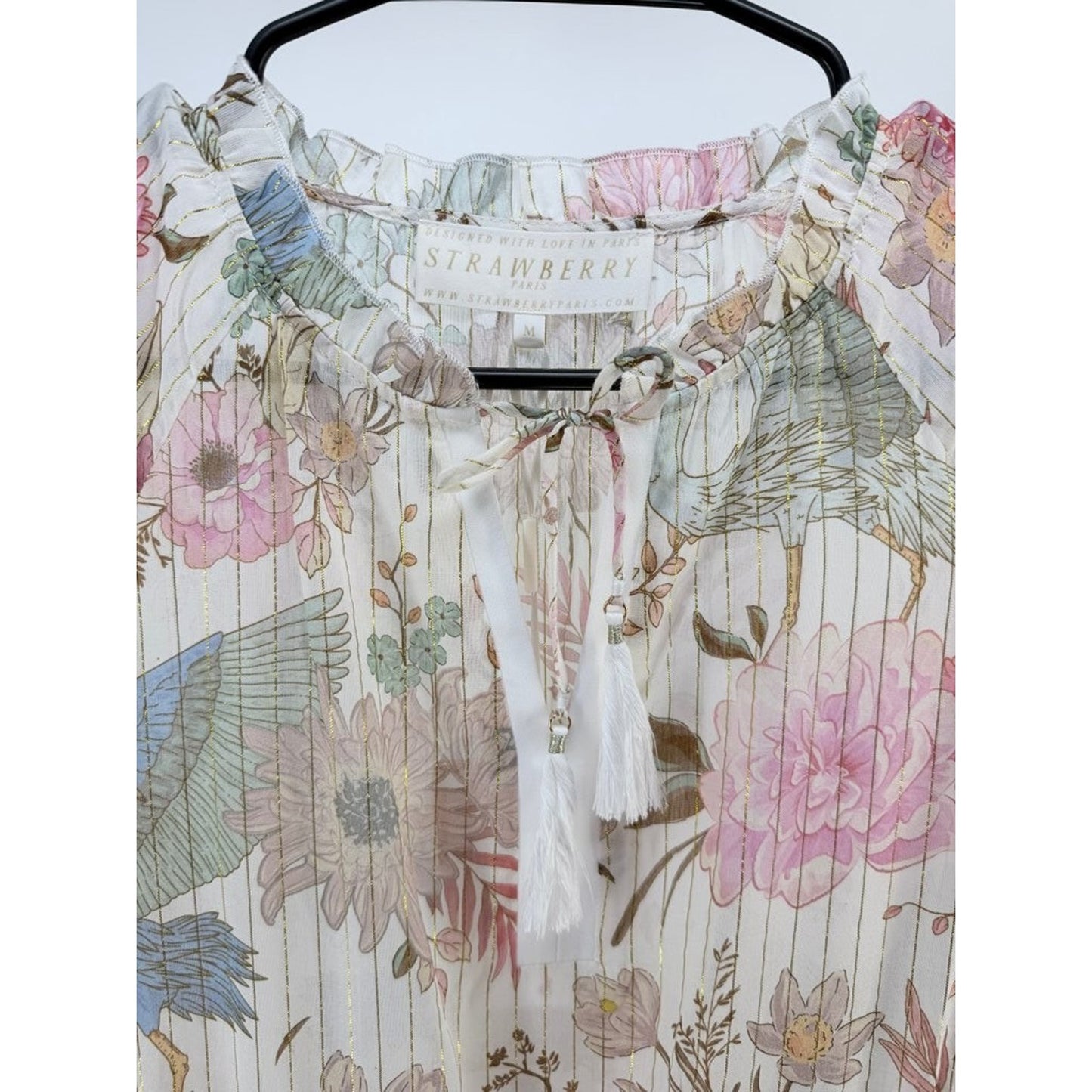 Strawberry Paris Nancy Floral Maxi Dress