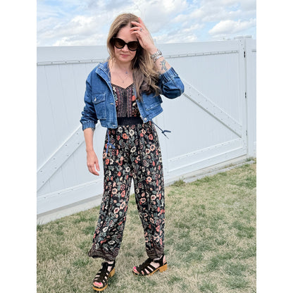 Angie Boho Jumpsuit with Side Slits