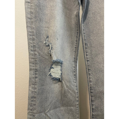 LNDN Light Wash Distressed Denim