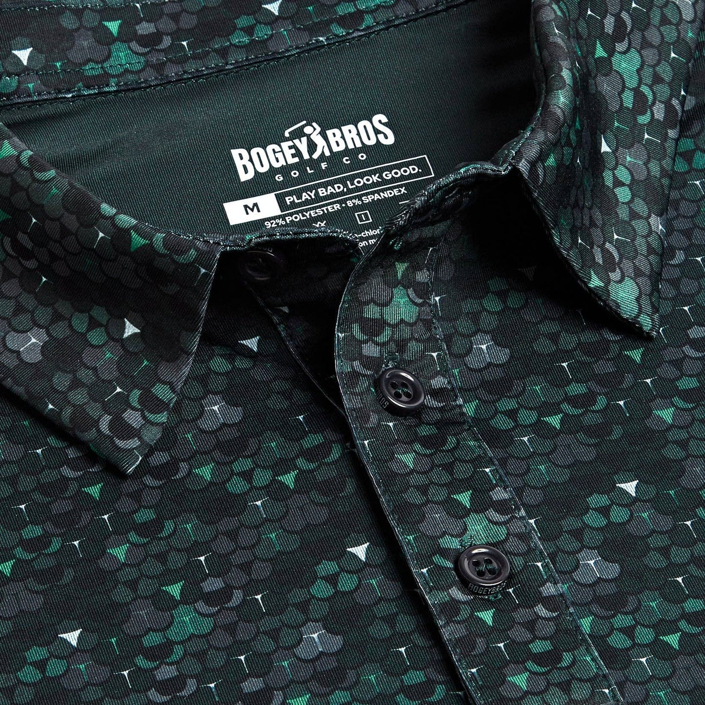 Bogey Bros Golf Co - Whale Tail - Snake Skin - Polo