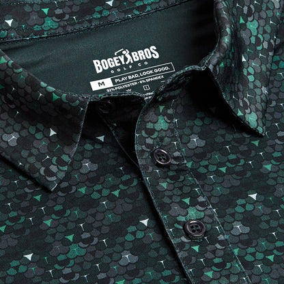 Bogey Bros Golf Co - Whale Tail - Snake Skin - Polo