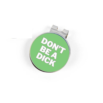 Birdie Girl Golf - Don't Be D Golf Ball Marker with Hat Clip