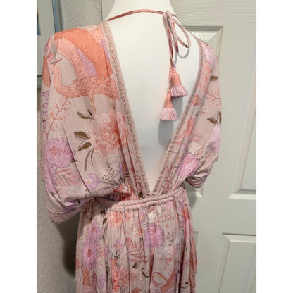 Strawberry Paris Seychelles Floral Maxi Dress
