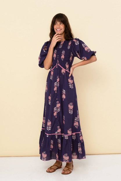 Sonmer Shop USA Magnolia dress blue