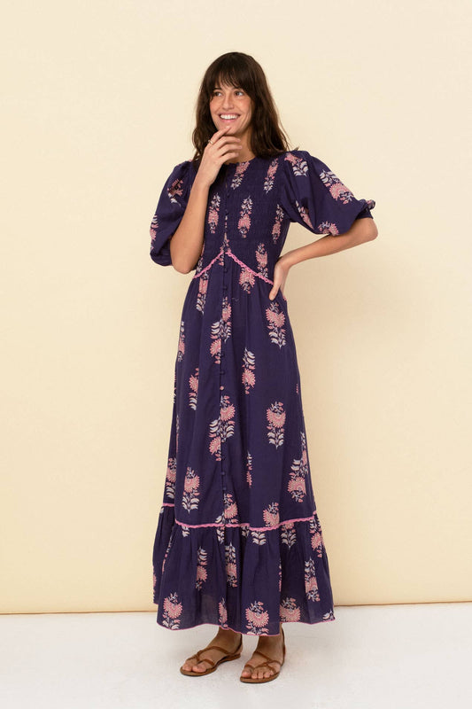 Sonmer Shop USA Magnolia dress blue