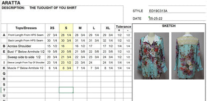 Aratta - Flora Shirt