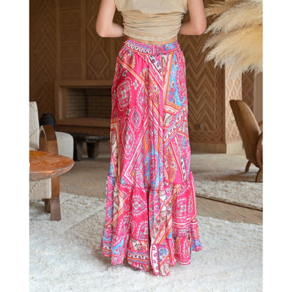 Gold & Silver Paris Julia Maxi Skirt