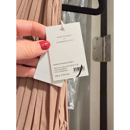 Zimmermann Memento Pleated Gown
