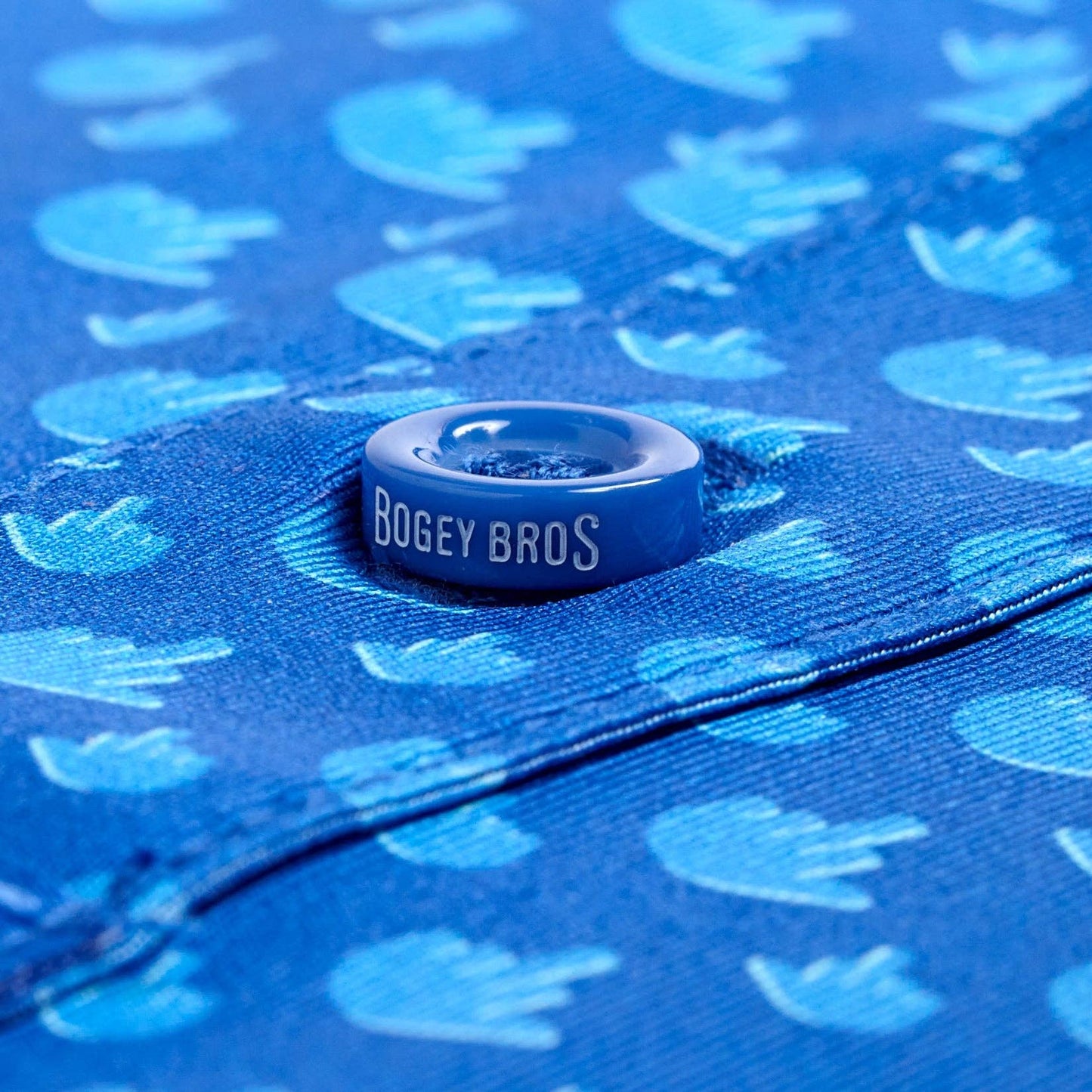 Bogey Bros Golf Co - Birdie Finger - Blue Jay - Polo