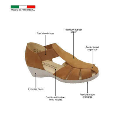 ERIC MICHAEL PARKER WOMEN'S ESPADRILLE in Camel