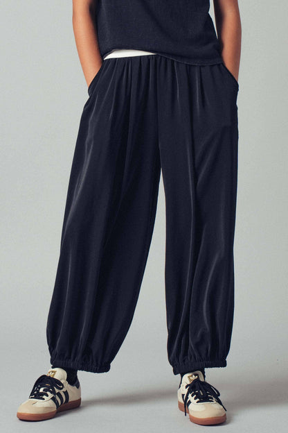 Urban Daizy Boho Relaxed Fit Elastic Cuff Pants