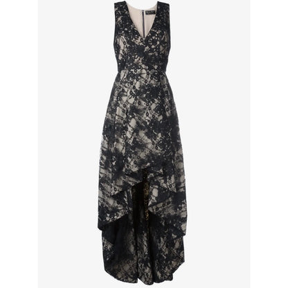 Alice + Oliviav V-Neck High Low Dress
