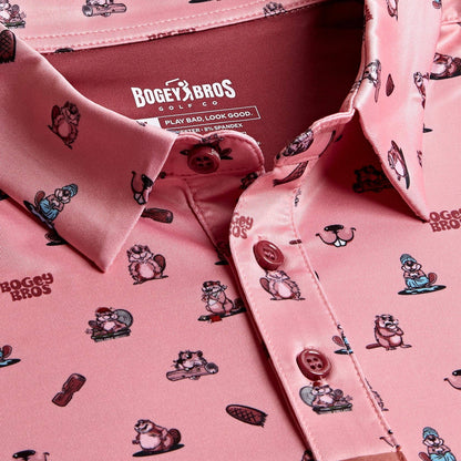 Bogey Bros Golf Co - Dam Beavers - Polo