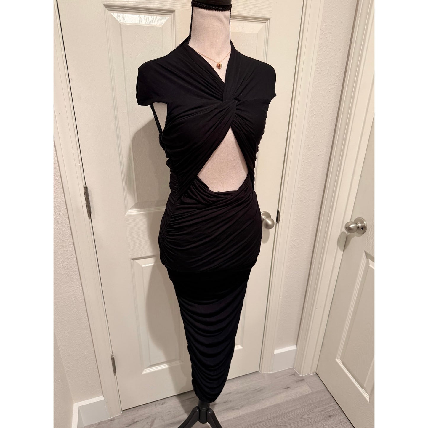 Ronny Kobo Black Heidi Dress