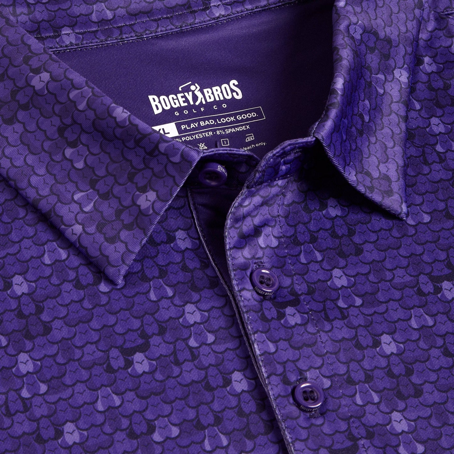 Bogey Bros Golf Co - Eyes Up Here - People Eaters - Polo