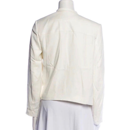 Alice + Olivia Lambs Leather Open Jacket