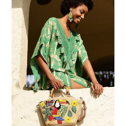 Toucan Macau Garden Mini Tote
