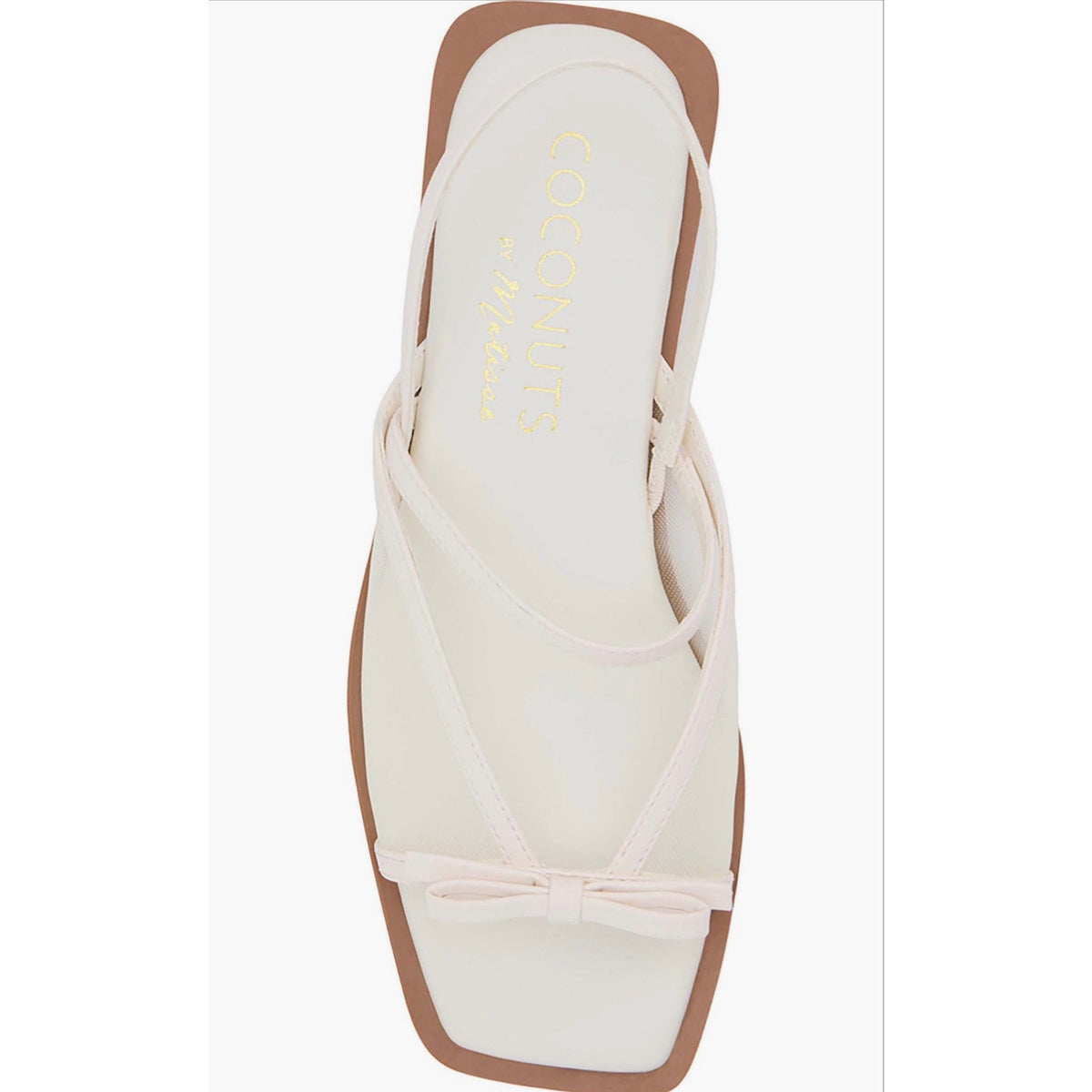 Coconuts by Matisse Tropea Sligback Sandal in Ivory