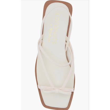 Coconuts by Matisse Tropea Sligback Sandal in Ivory