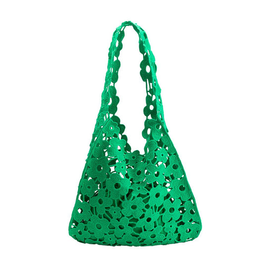 Melie Bianco - Aster Watermelon Floral Shoulder Bag
