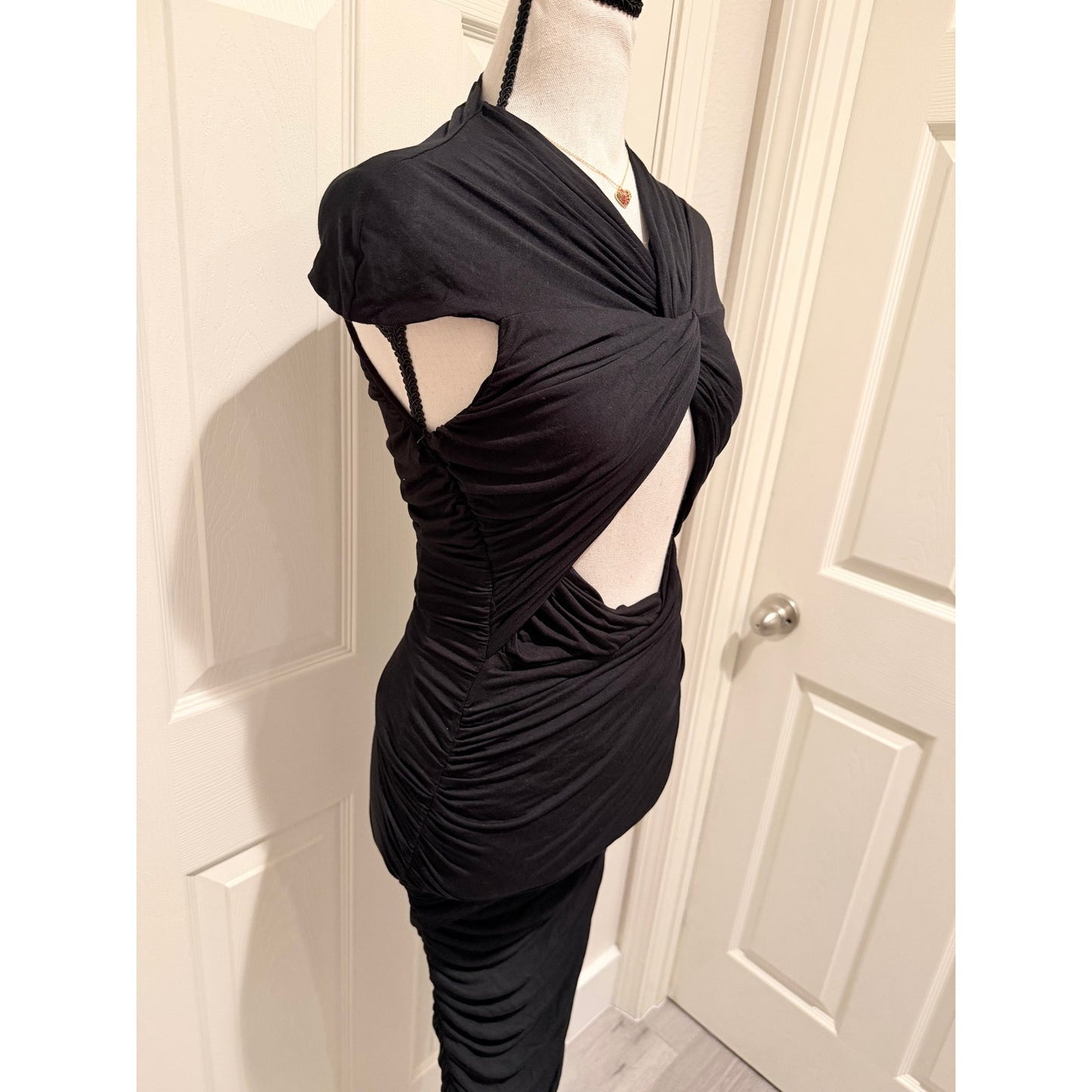 Ronny Kobo Black Heidi Dress
