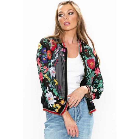Aratta Bellezza Embroidered Jacket