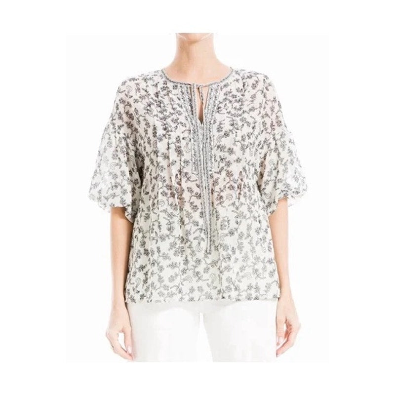 Max Studio Floral Blouse