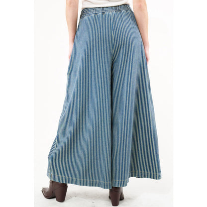 Aratta Alaina Stripped Denim Pants