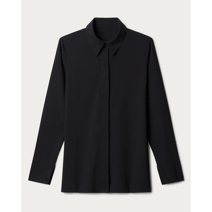 Rhone Black Mirage Button Up