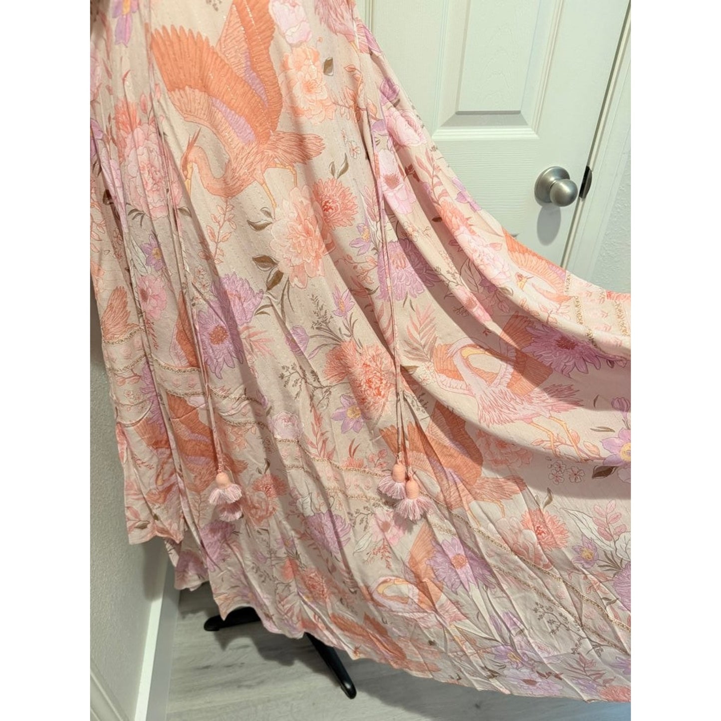 Strawberry Paris Seychelles Floral Maxi Dress