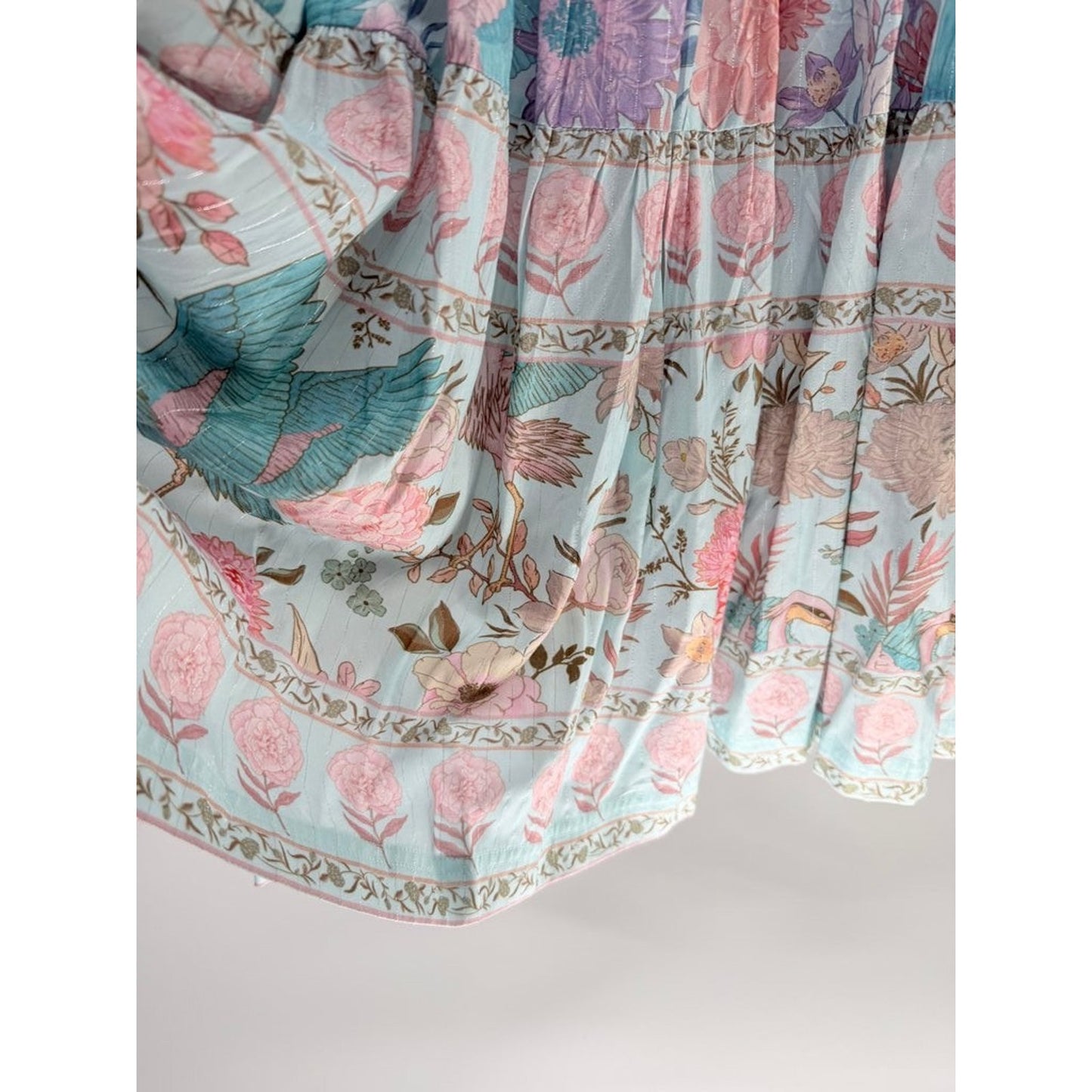 Strawberry Paris Osiris Floral Maxi Skirt