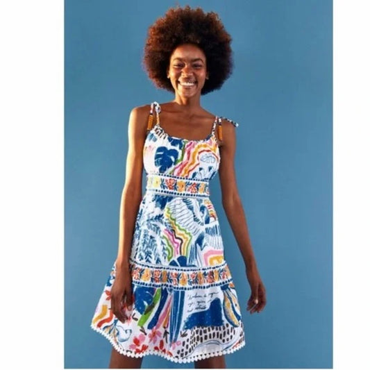 Farm Rio Wild Brazil Mini Dress