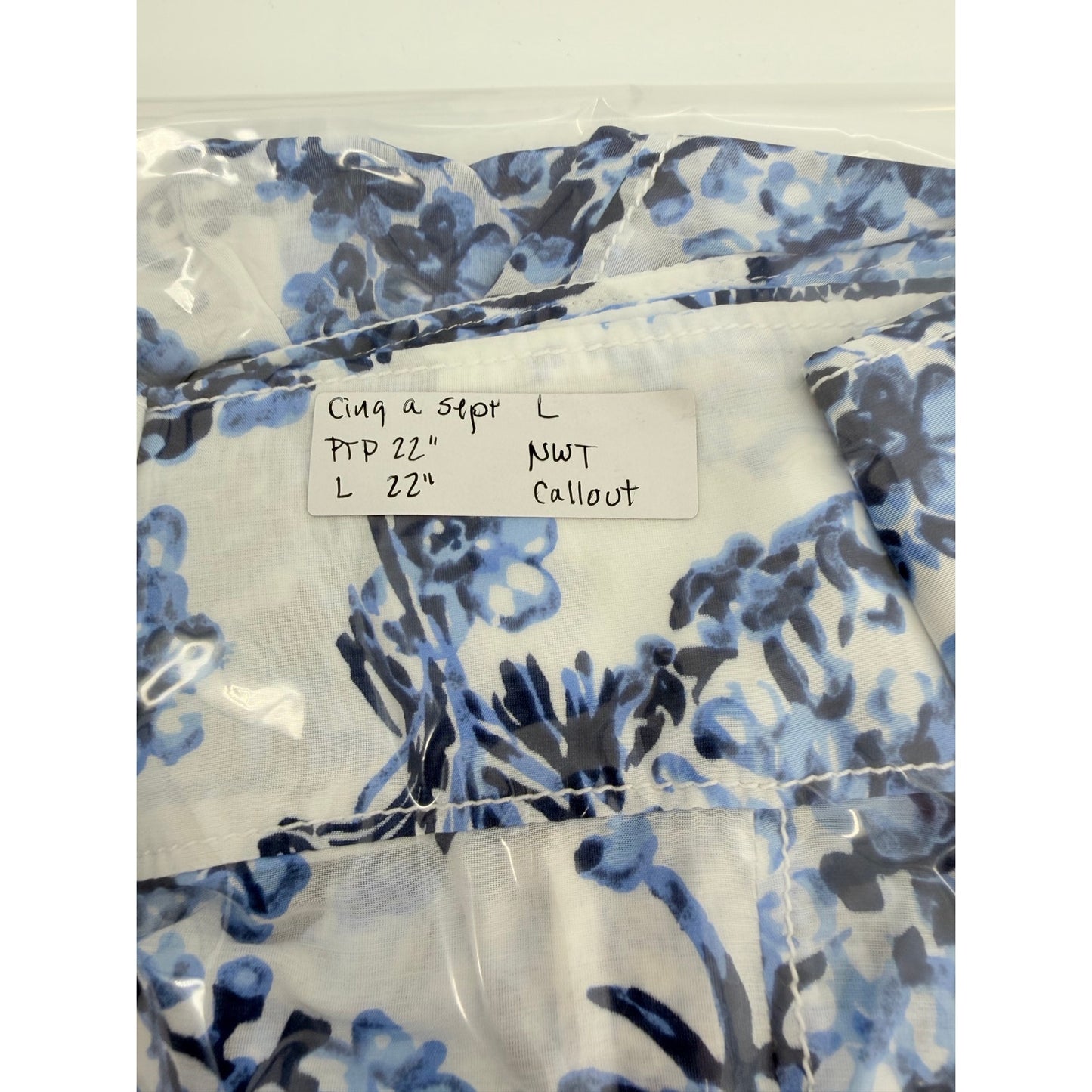 Cinq á Sept Coastal Bouquet Rashan Top