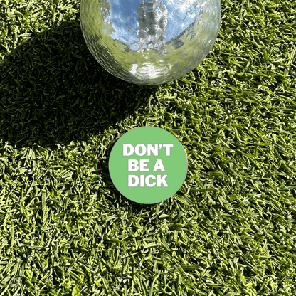 Birdie Girl Golf - Don't Be D Golf Ball Marker with Hat Clip