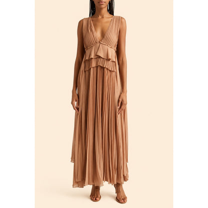 Zimmermann Memento Pleated Gown