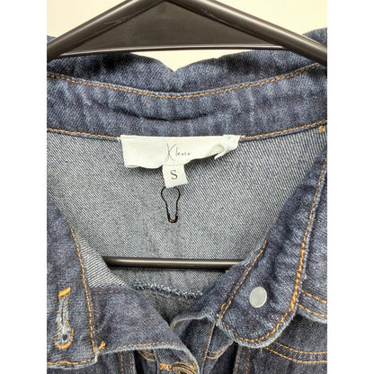 Kelsis Denim Midi Dress In Blue